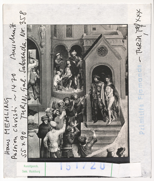 Vorschaubild Hans Memling: Passion Christi, Detail, Dornenkrönung. Turin 